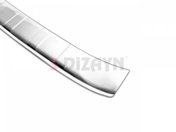 S-Dizayn Nissan Qashqai Krom Bagaj İç Eşiği 2 Prç. 2017-2021 A+ Kalite - Resim 4