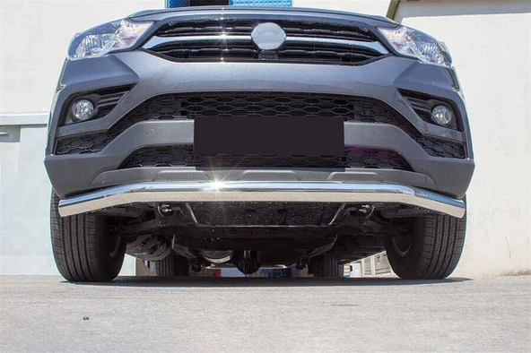 OMSA Ssangyong Musso Texas Ön Alt Koruma Çap:76 Krom 2018 ve Sonrası - Resim 2
