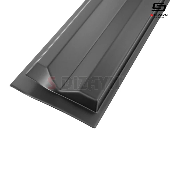 S-Dizayn Ford Ranger 4 ABS Plastik Kapı Koruma Gövde Kaplaması 4 Prç. 2023 Üzeri A+ Kalite - Resim 4