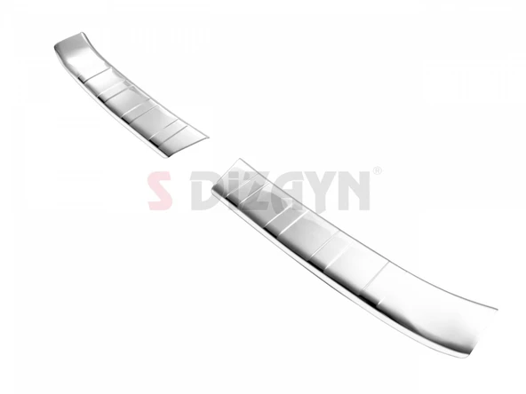 S-Dizayn Nissan Qashqai Krom Bagaj İç Eşiği 2 Prç. 2017-2021 A+ Kalite - Resim 3