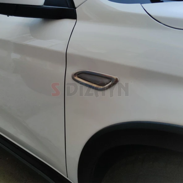 S-Dizayn Fiat Egea (Mat Krom) Sinyal Çerçevesi 2 Prç. ABS Plastik Dolgulu 2015 Üzeri A+ Kalite - Resim 7