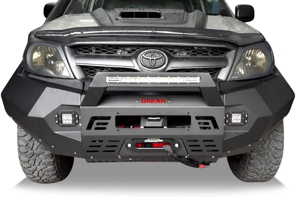 OMSA Toyota Hilux Dakar Çelik Ön Tampon Sensörlü-Sensörsüz 2006-2011 Arası ürün görseli