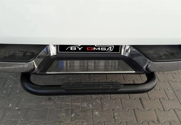 OMSA Toyota Hilux Arka Koruma Çap:76 Siyah 2015 ve Sonrası ürün görseli