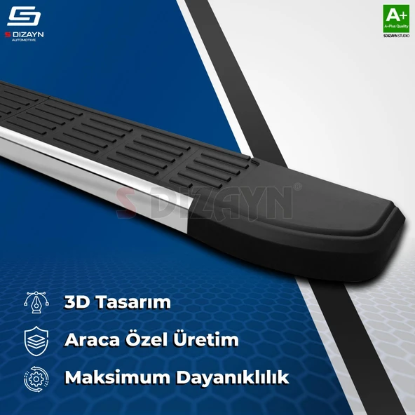 S-Dizayn DS DS 4 S-Line Krom Yan Basamak 183 Cm 2020 Üzeri A+ Kalite - Resim 4