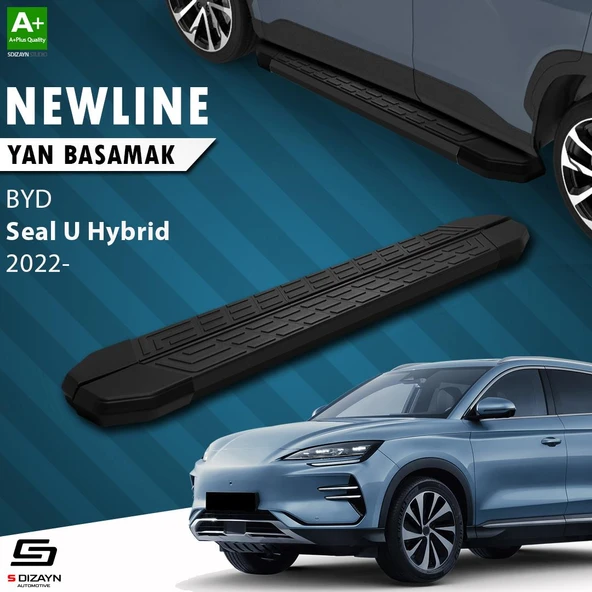 S-Dizayn BYD Seal U Hybrid NewLine Siyah Yan Basamak 193 Cm 2022 Üzeri A+ Kalite ürün görseli