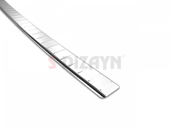S-Dizayn Mercedes Sprinter W906 Krom Arka Tampon Eşiği 2006-2018 A+ Kalite - Resim 4