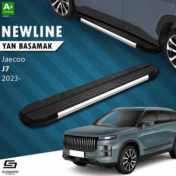 S-Dizayn Jaecoo J7 NewLine Krom Yan Basamak 183 Cm 2023 Üzeri ürün görseli