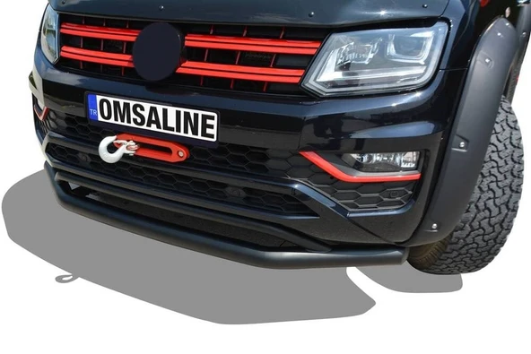 OMSA VW Amarok Vegas Ön Alt Koruma Çap:76-42 Siyah 2016-2021 Arası - Resim 3