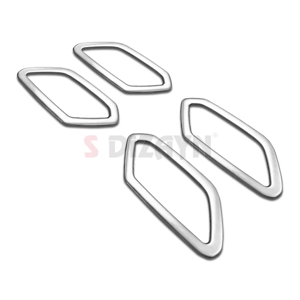 S-Dizayn Dacia Jogger Krom İç Kapı Kolu Çerçevesi 4 Prç 2022 Üzeri A+ Kalite (Mat Krom) - Resim 3