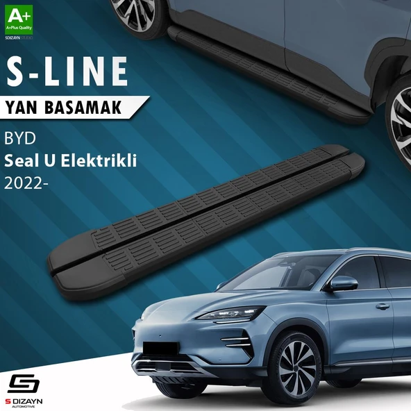 S-Dizayn BYD Seal U Elektrikli S-Line Siyah Yan Basamak 193 Cm 2022 Üzeri A+ Kalite ürün görseli