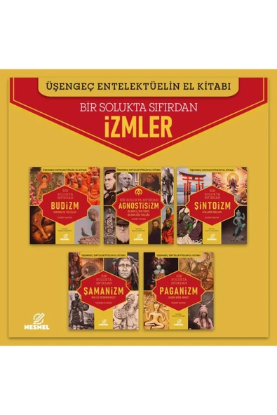 nesnel yayınlar İzmler 5 Kitap Bir Arada - Budizm - Agnostisizm - Şintoizm - Şamanizm - Paganizm ürün görseli 1