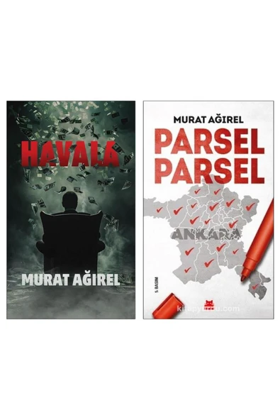 Kırmızı Kedi Yayınları Murat Ağırel 2'li Set - Havala - Parsel Parsel ürün görseli 1