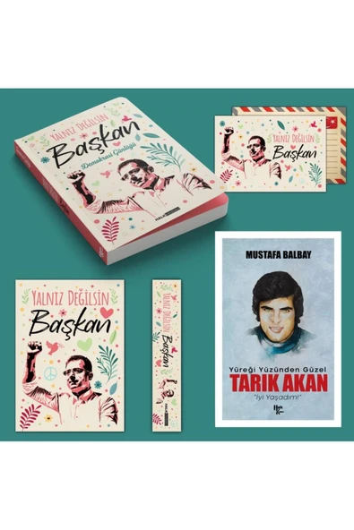 Halk Kitabevi Yalnız Değilsin Başkan ve Tarık Akan - Mustafa Balbay İkili Set ürün görseli 1