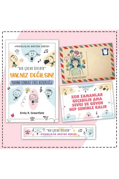 nesnel yayınlar Çocuklarda Travma Sonrası Stres Bozukluğu - Kartposal ve Ayraç İlaveli ürün görseli 1