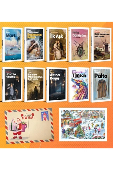 Halk Kitabevi Dünya Klasikleri Onlu Set - 2 Ve Kartpostal ürün görseli 1