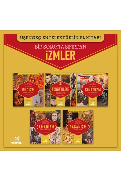 nesnel yayınlar İzmler 5 Kitap Bir Arada - Budizm - Agnostisizm - Şintoizm - Şamanizm - Paganizm ürün görseli 1