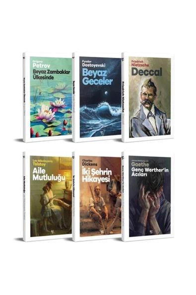 Halk Kitabevi Karma Dünya Klasikleri Serisi - 6 Kitap ürün görseli 1