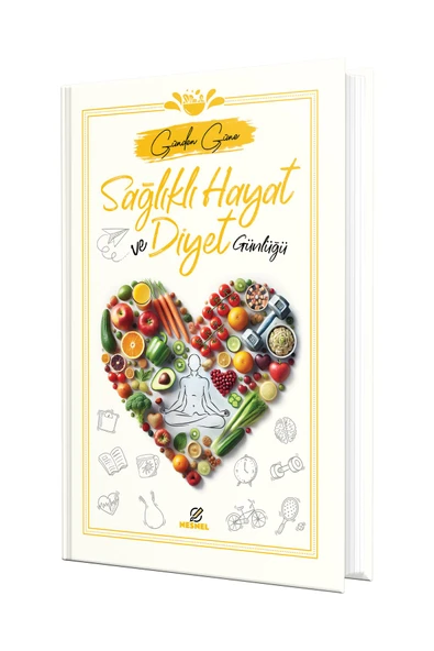 nesnel yayınlar Sağlıklı Hayat ve Diyet Günlüğü - Resim 3