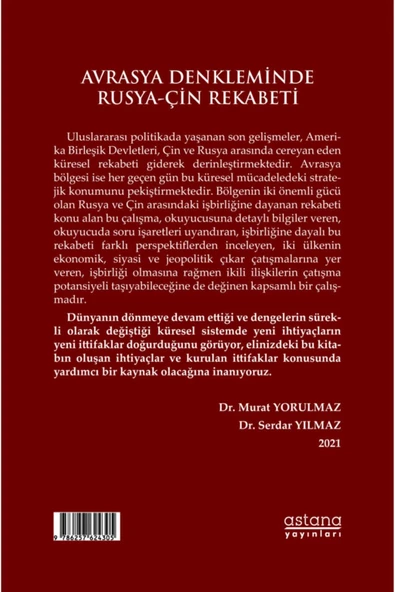 Parola Yayıncılık Avrasya Denkleminde Rusya-çin Rekabeti - Resim 2