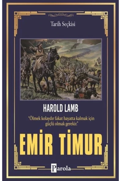 Parola Yayıncılık Emir Timur Biz Ki, Mülük-ı Turan Emir-i Türkistanız! ürün görseli 1