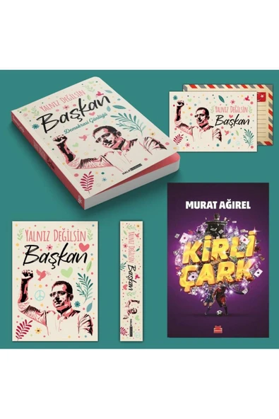 Halk Kitabevi Yalnız Değilsin Başkan ve Kirli Çark - Murat Ağırel İkili Set ürün görseli 1