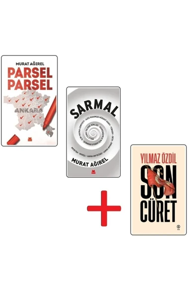Kırmızı Kedi Yayınları Parsel Parsel + Sarmal + Son Cüret - 1