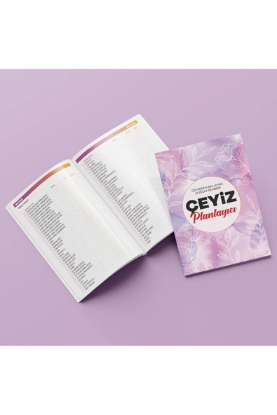 Nesnel Gift Çeyiz Planlayıcı - Çeyiz - Söz - Nişan - Kına - Düğün Rehberi ürün görseli 1