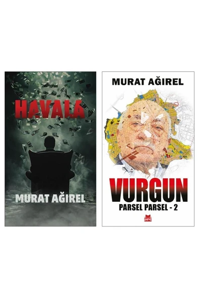 Kırmızı Kedi Yayınları Murat Ağırel 2'li Set - Havala - Vurgun ürün görseli 1