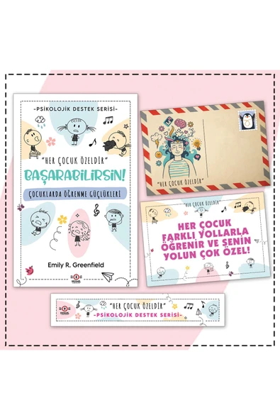 nesnel yayınlar Çocuklarda Öğrenme Güçlükleri - Kartposal ve Ayraç İlaveli ürün görseli 1