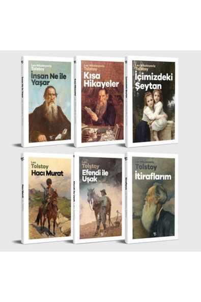 Halk Kitabevi Tolstoy Unutulmaz Eserleri - 6 Kitap ürün görseli 1