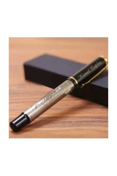 ELBA Kişiye Özel Mustafa Kemal Atatürk İmzalı Roller Kalem ürün görseli 1