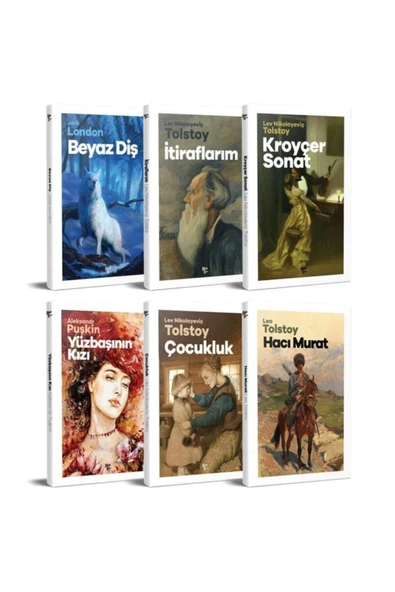 Halk Kitabevi Çok Okunan Dünya Klasikleri Serisi - 6 Kitap ürün görseli 1