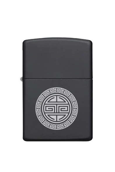 Nesnel Gift Uğur Sembolü Motifli Metal Benzinli Çakmak - 3