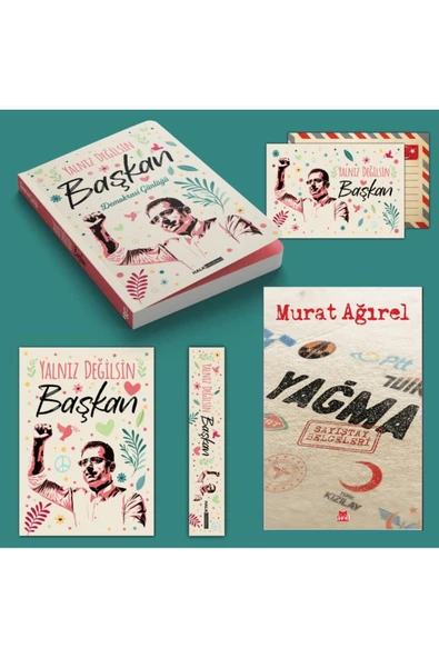 Halk Kitabevi Yalnız Değilsin Başkan ve Yağma - Murat Ağırel İkili Set ürün görseli 1