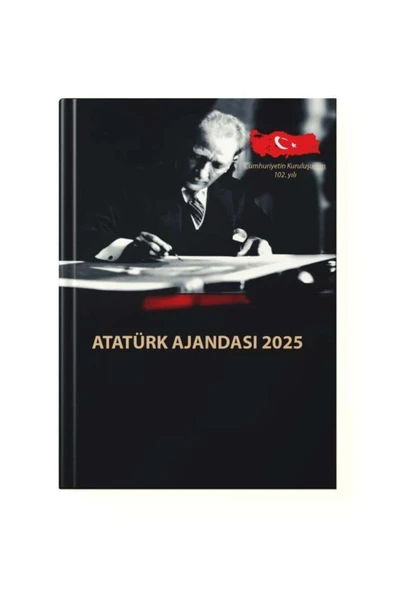Halk Kitabevi 2025 Atatürk Ajandası (CİLTLİ) - 1