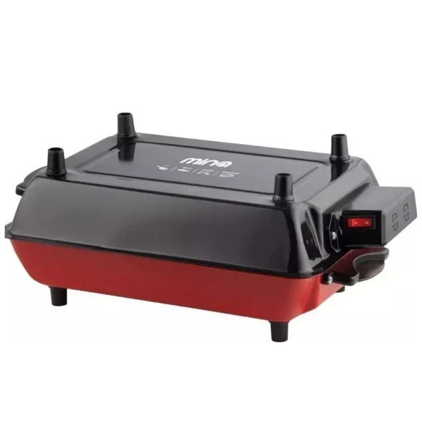 Mina Emaye Tepsili 1100W Elektrikli Izgara - 3