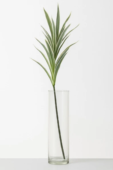 Çizgili Kılıç 90 Cm Çiçeği Ev Dekor Saksı Süsü - Resim 3