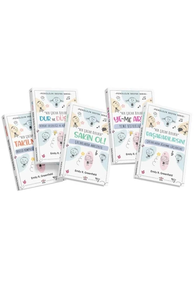 nesnel yayınlar Çocuklar İçin Psikolojik Destek Seti 5 Kitap ürün görseli 1