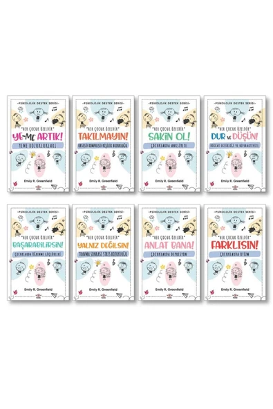 nesnel yayınlar Çocuklar İçin Psikolojik Destek Seti 8 Kitap ürün görseli 1