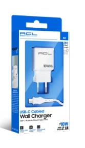 ACL A6 2.1A 10 Watt 1xUSB-A USB-C Kablo Seyahat Şarj - Resim 2