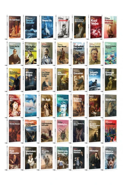 Halk Kitabevi Büyük Dünya Klasikleri Seti - 42 Kitap ürün görseli 1