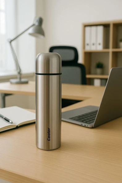 Çelik 750 ML İnox Mama Termosu evde kampta ofiste içi dışı çelik kırılmaz - 3