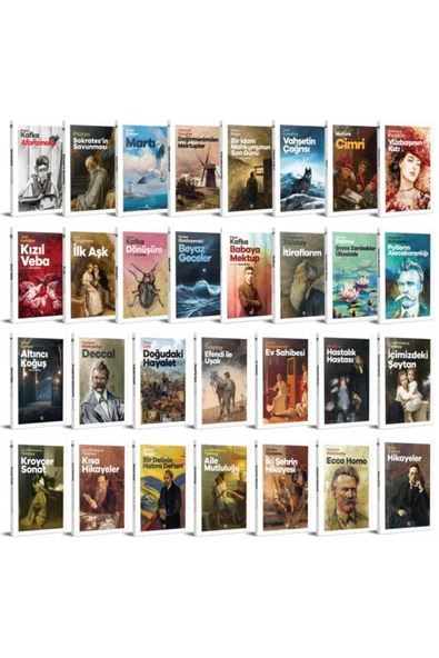 Halk Kitabevi Unutulmaz Dünya Klasikleri Seti - 30 Kitap Takım ürün görseli 1