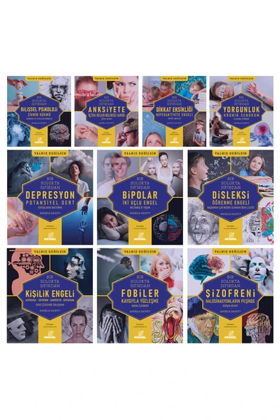 nesnel yayınlar Terapi Kitap Seti 10 Kitap Bir Arada - Yalnız Değilsin ürün görseli 1