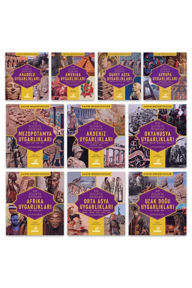 nesnel yayınlar Uygarlıklar 10 Kitap Bir Arada ürün görseli 1