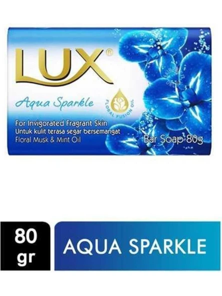 Lux Lüx Sabun Mavi 80 Gr. Aqua Sparkle 5 Adet Sabun Bio Care Saplı Tarak Saç Fırçası Klasik Şekil Verme Fön 1+1 Adet - 2