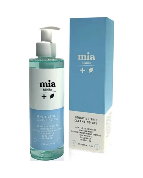 Mia Klinika Hassas Ve Kuru Ciltler İçin Yüz Yıkama Jeli 200 Ml