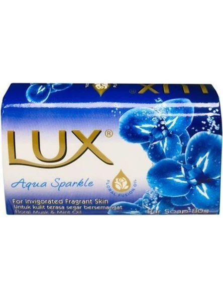 Lux Lüx Sabun Mavi 80 Gr. Aqua Sparkle 5 Adet Sabun Bio Care Saplı Tarak Saç Fırçası Klasik Şekil Verme Fön 1+1 Adet - 3