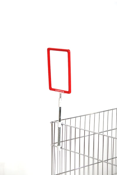 A5 Plastik Çerçeve Kırmızı 10'lu Paket - 3