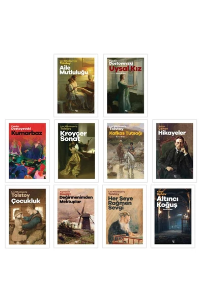 Halk Kitabevi En Çok Okunan Dünya Romanları 10 Kitap ürün görseli 1